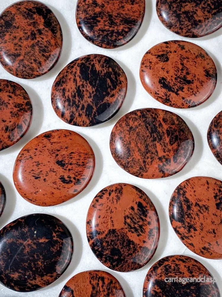Mahogny Obsidian Disc