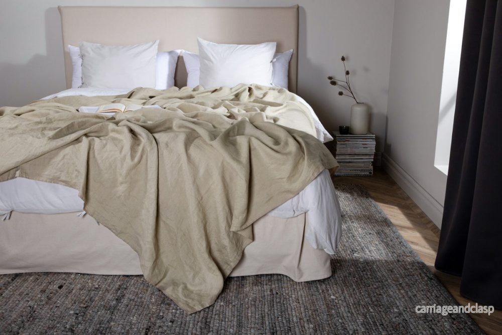 Milo Överkast Dubbelsäng 260×260 Beige Milo Överkast Dubbelsäng 260×260 Beige