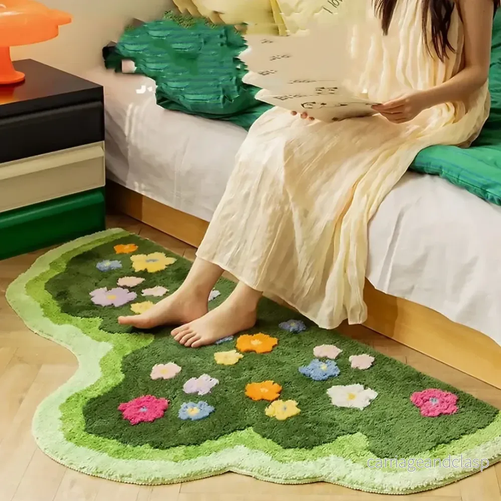 Moss och Blomsterträdgård Matta | Veska - Bild 2