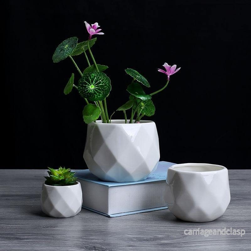 Diamond Ceramic Sukulentkrukor | Veska Diamond Ceramic Sukulentkrukor | Veska