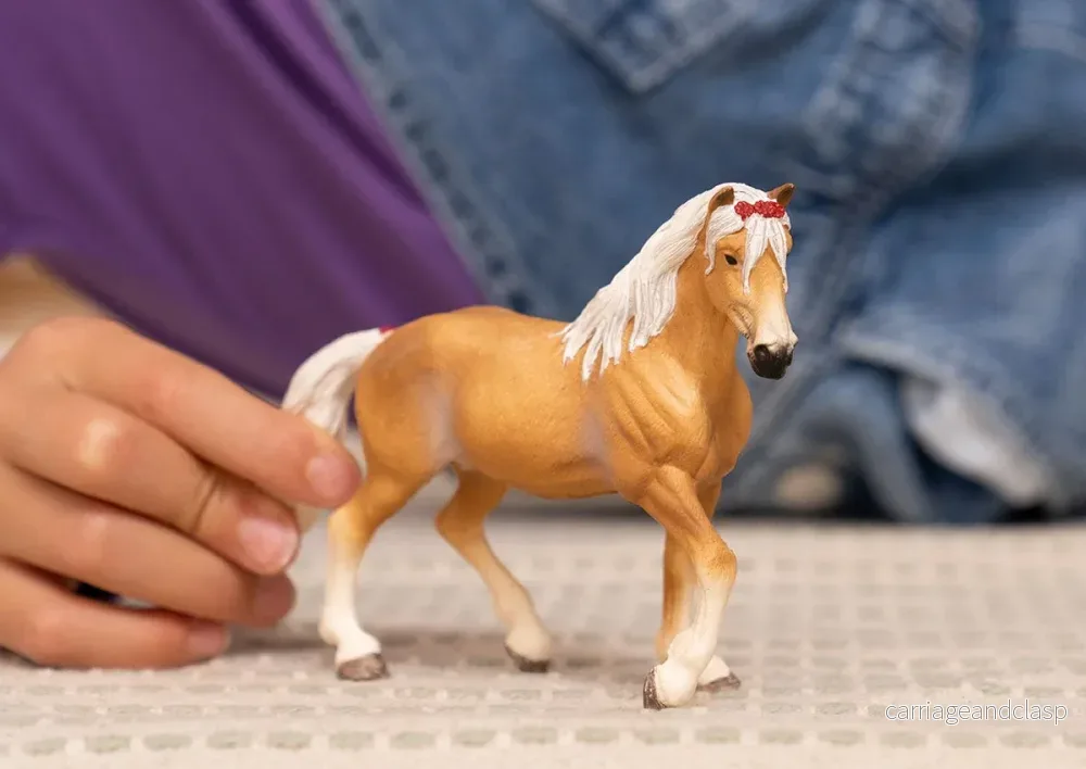Schleich - Haflinger sto - Bild 2