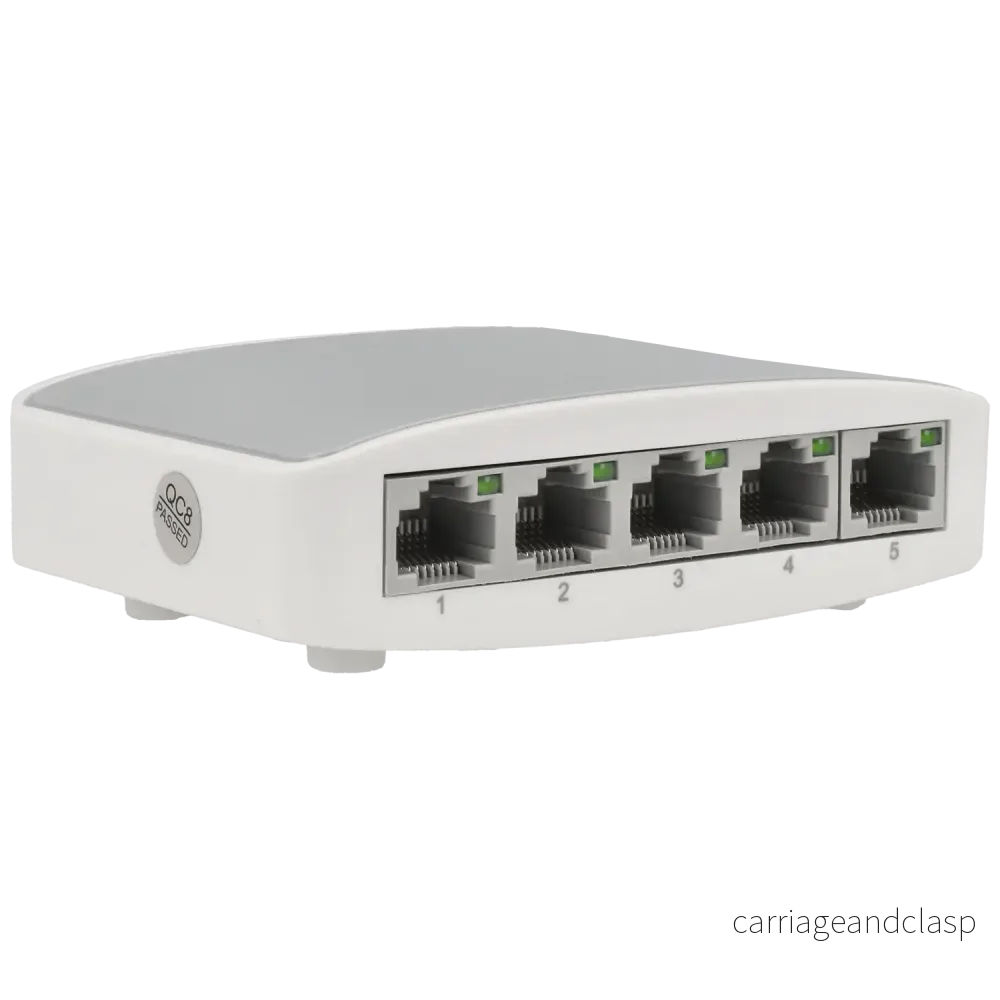 Movok VK-SWITCH-05N-G, 5-portars switch utan PoE