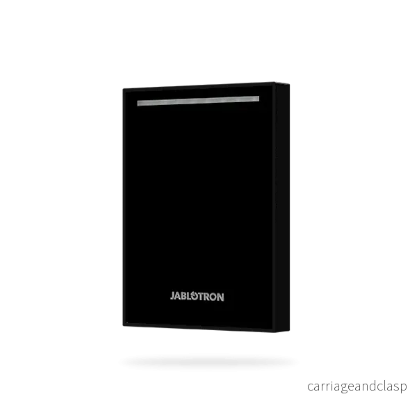 Jablotron JA-120E-BK Touch-kontrollpanel svart