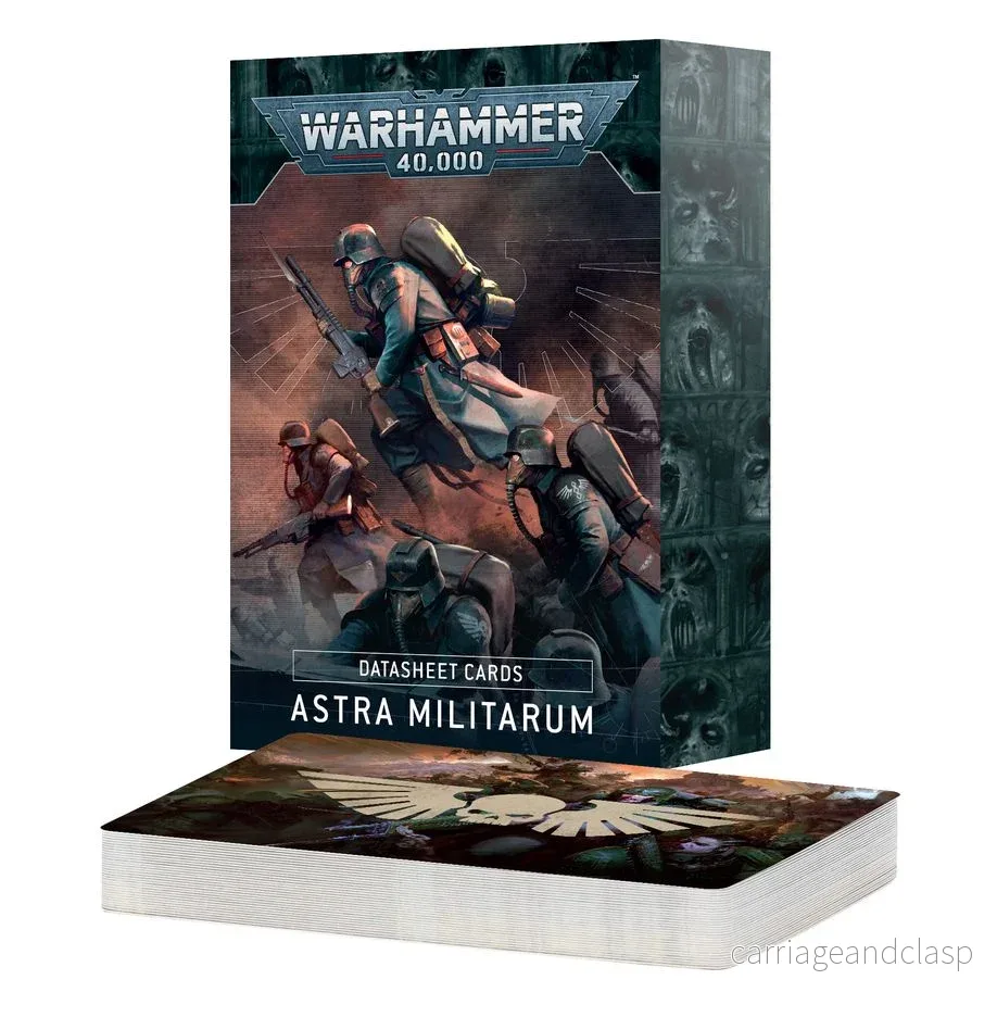 Warhammer: Warhammer: 40,000 - Datasheet Cards - Astra Militarum