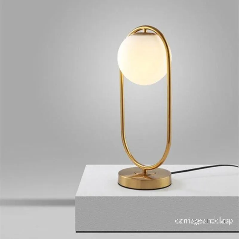 Veska | Modern Glasboll Bordslampa - Bild 2