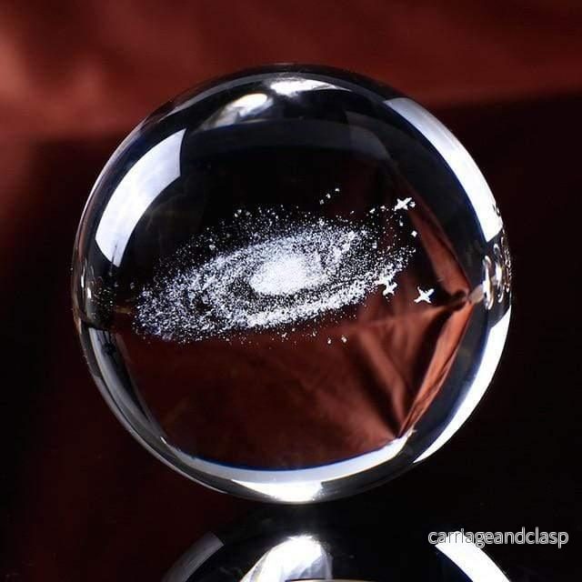 3D Galaxy Crystal Ball | Veska