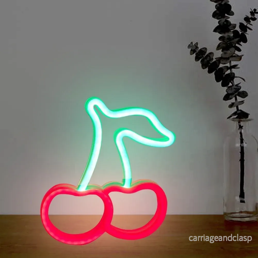 Cherry LED Neon Skylt | Veska Cherry LED Neon Skylt | Veska
