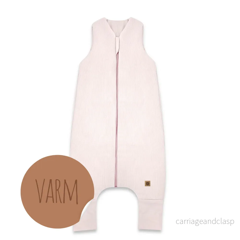 MimiNu Sovpåse med fötter – Enhanced, Powder Pink MimiNu Sovpåse med fötter – Enhanced, Powder Pink