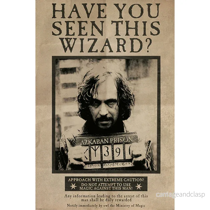 Harry Potter - (Wanted Sirius) Maxi Poster - Pyramid