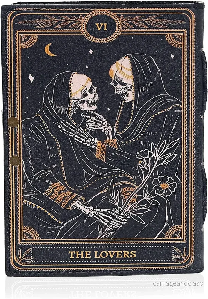 JMH - Grimoire, Läder Journal & Deckle Edge Papper - Bild 3