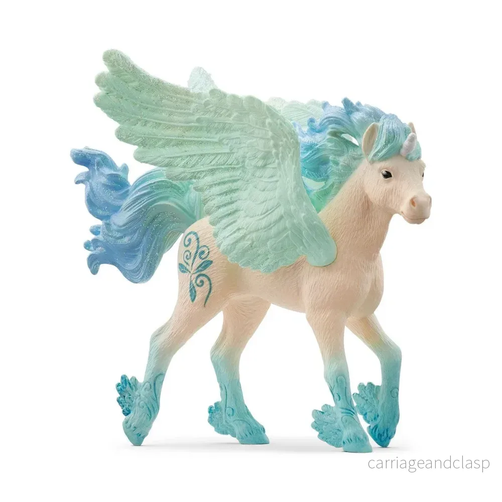 Schleich -Stormy enhörning, föl