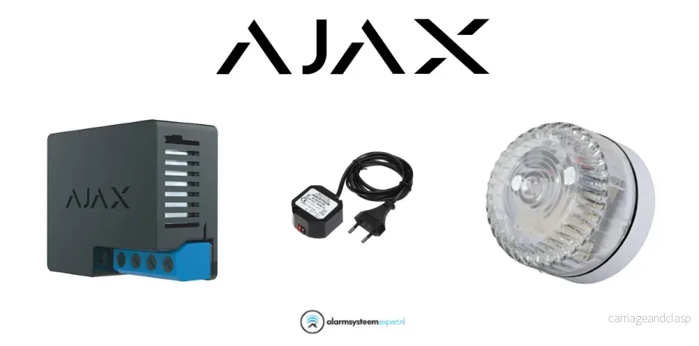 Ajax Systems blixtuppsättning Vit Ajax Systems blixtuppsättning Vit