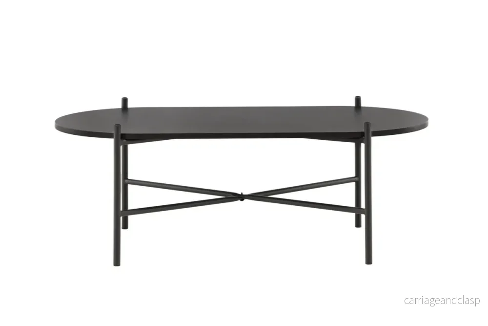 Pueblo Soffbord Svart - Bild 3