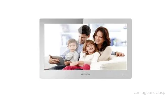 Hikvision DS-KH8520-WTE1 Inomhusstation 10'' Tums skärm Lyxmodell Vit