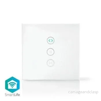 Nedis Wi-Fi smart väggströmbrytare | Styrning av gardiner, fönsterluckor och solskydd - Bild 2