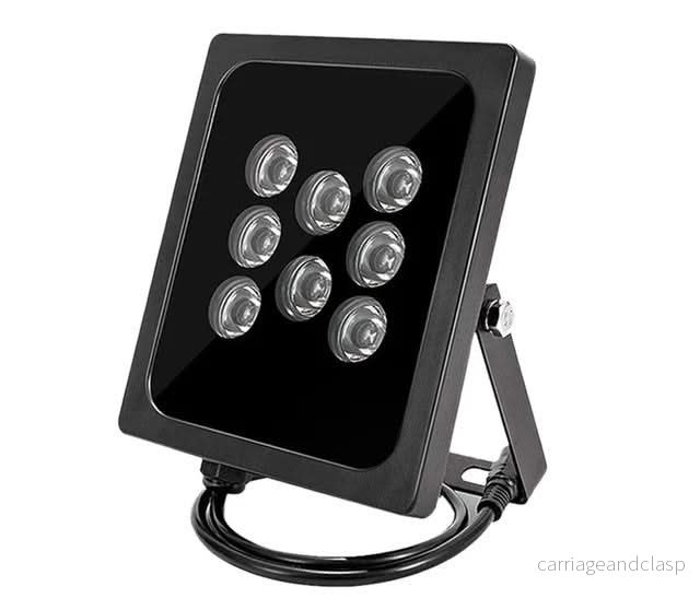 AlarmsystemExpert.co.uk IR LED-strålkastare 90 grader 15-20m synlighet, 940nm