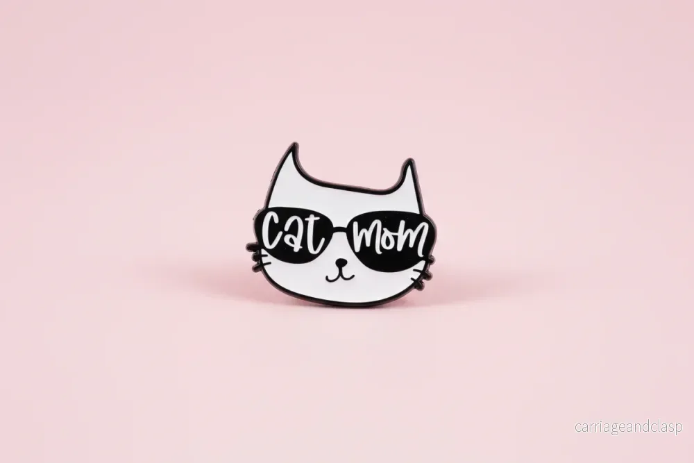 Pin ”Cat Mom” Pin ”Cat Mom”