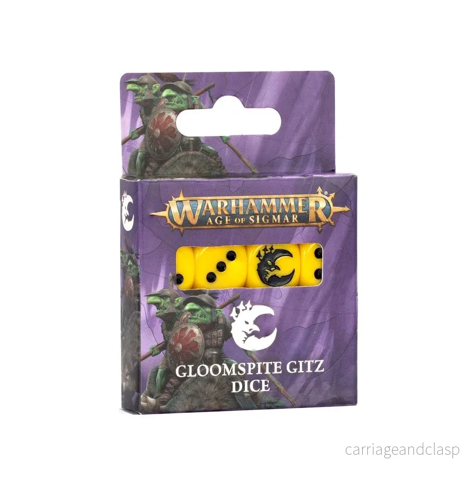 Warhammer: Age of Sigmar - Gloomspite Gitz - Tärningar