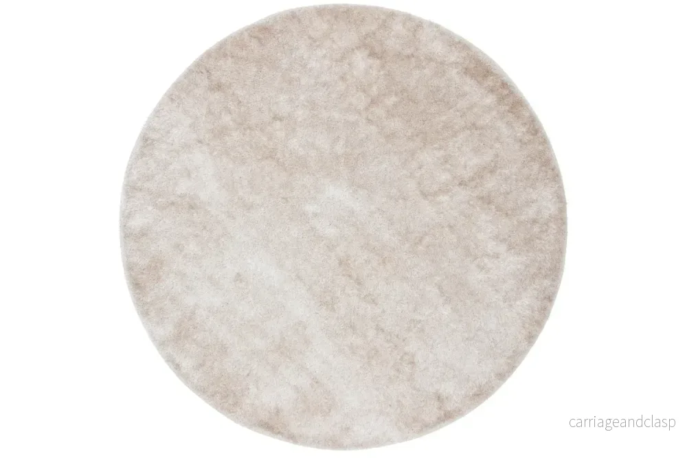 Mattis Rund Matta Beige - Bild 2