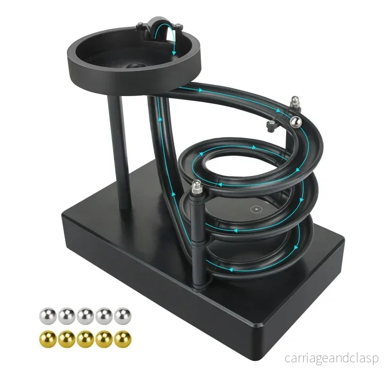 Trä Perpetual Spiral Motion Kinetic Ball Roller Science Toy | Veska