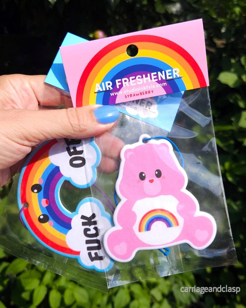 Regnbågsfärgad Luftfräschare Passionsfruktsdoft - Bild 3