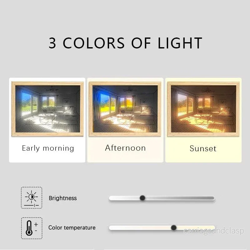 Luminous Landscapes Ljus Konst Dekor | Veska - Bild 2