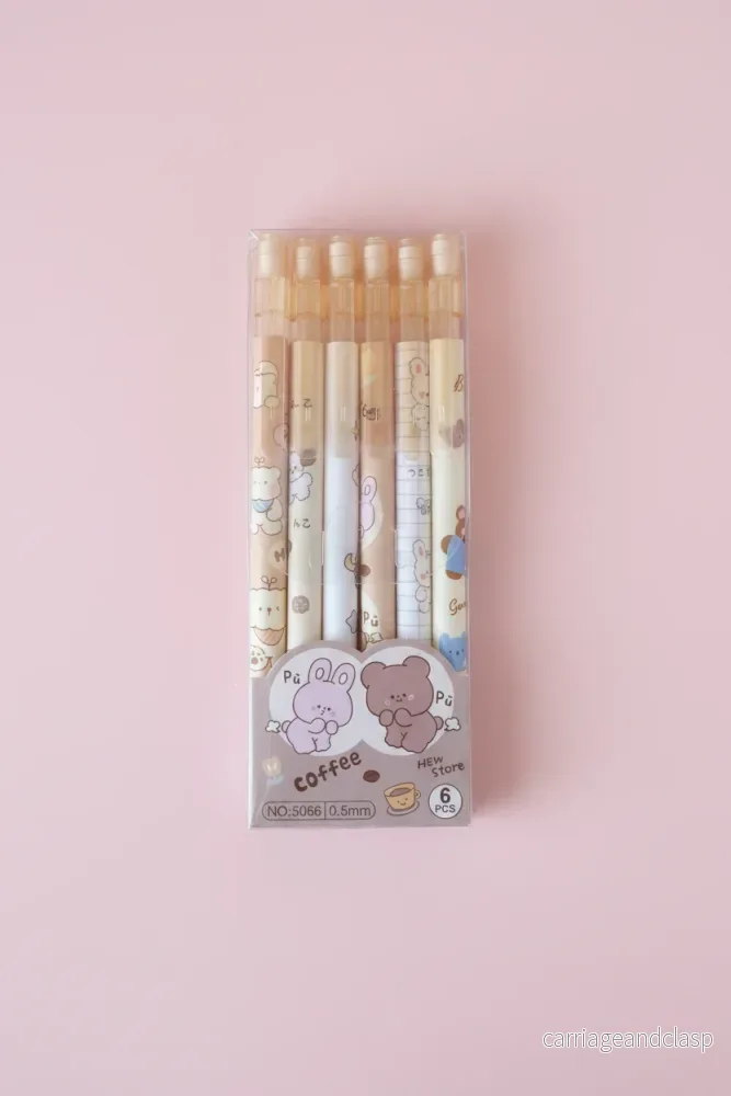 Pennor i 6 pack – Blyerts – Coffe Pennor i 6 pack – Blyerts – Coffe