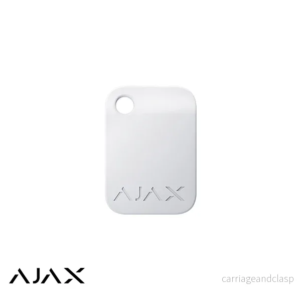 Ajax Systems Ajax Nyckelbricka Vit Ajax Systems Ajax Nyckelbricka Vit