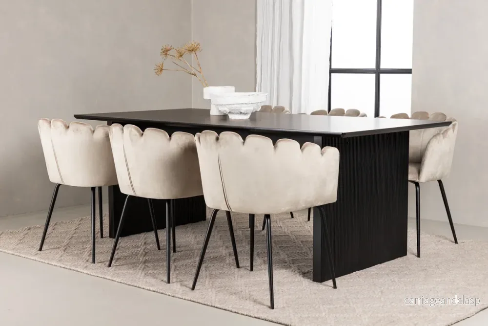 Limhamn & Vail Matgrupp Beige/Svart