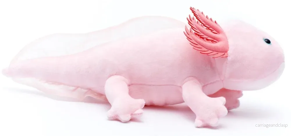 Uni Toys - Axolotl (Rosa) Gosedjur - Bild 3