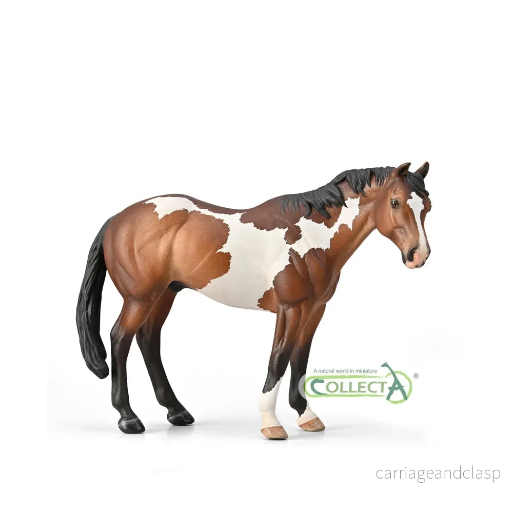 CollectA – Appaloosa hingst, brun Overo