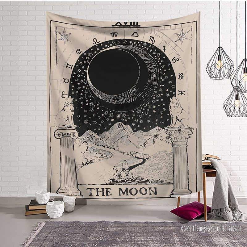 Månen Tarot Tapestry | Veska
