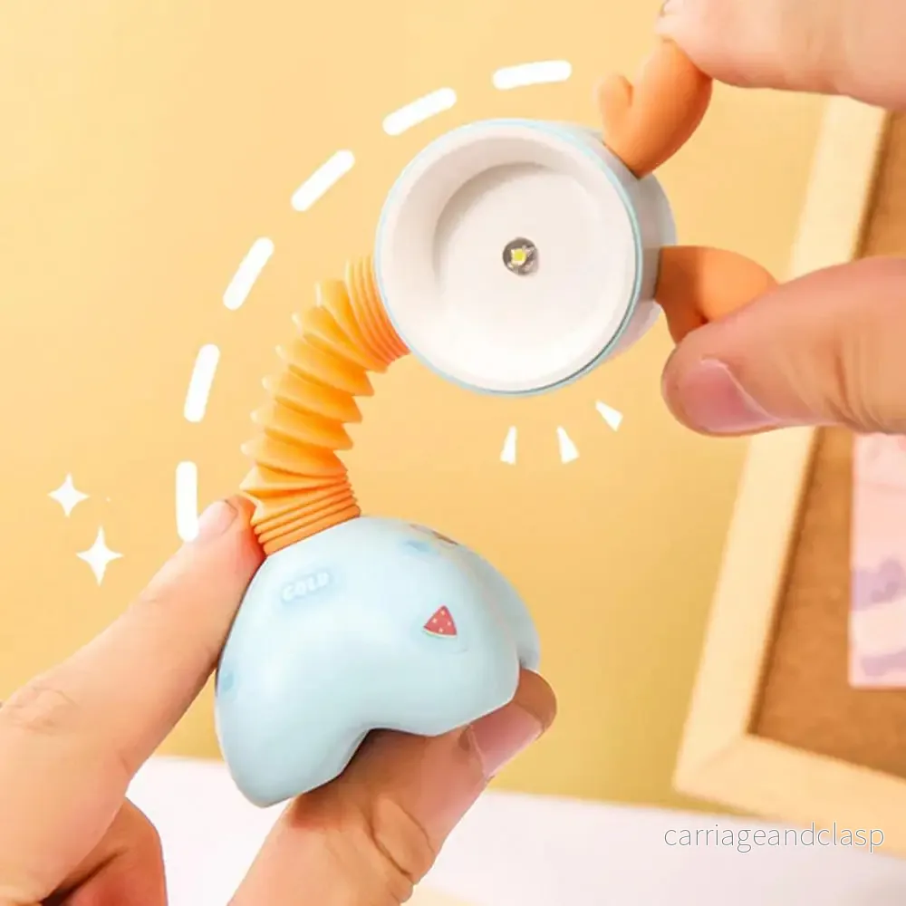 Mini Pet Magnetisk Återkallbar Natt Skrivbordslampa | Veska - Bild 2