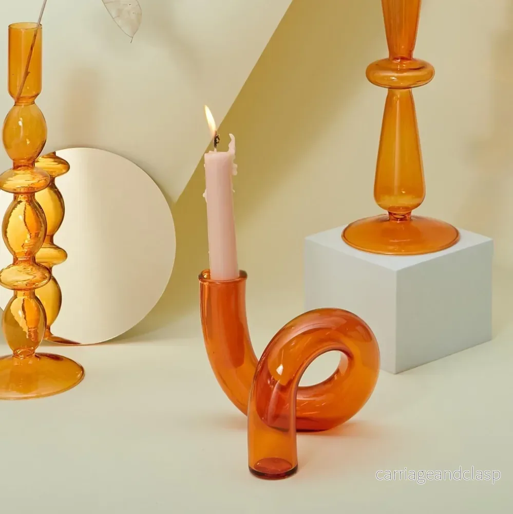 Glas vas ljushållare | Veska - Bild 2