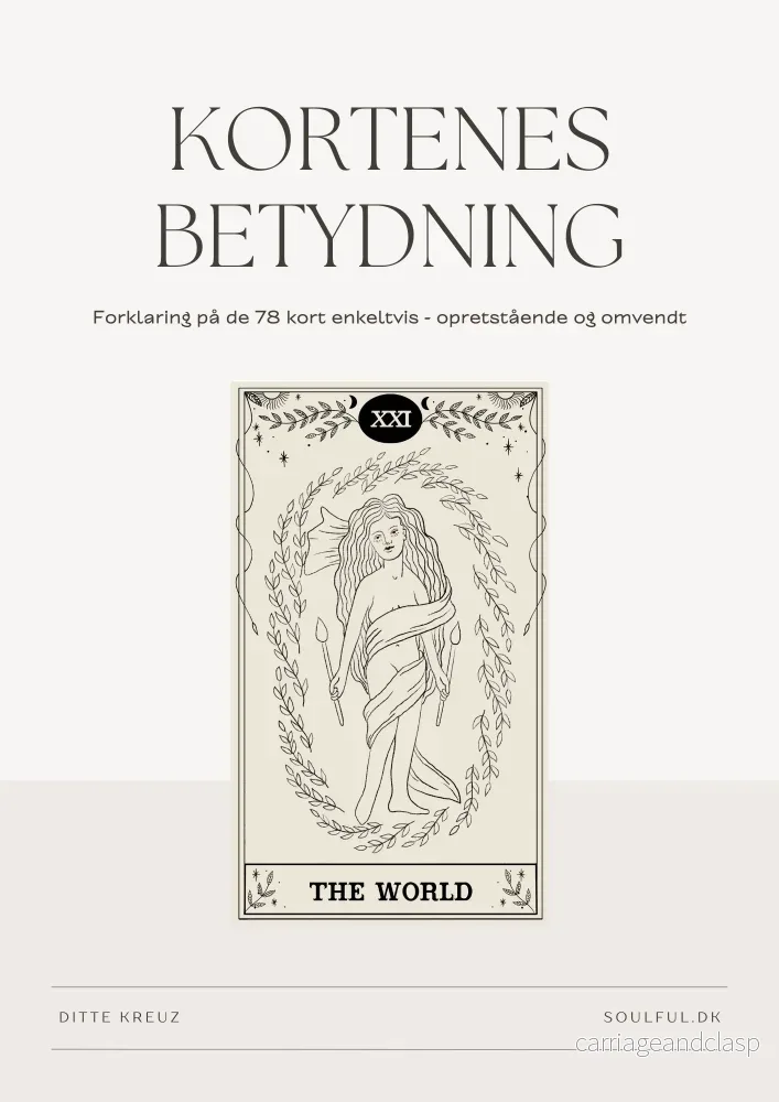 E-bok: Tarotkortens betydelse E-bok: Tarotkortens betydelse