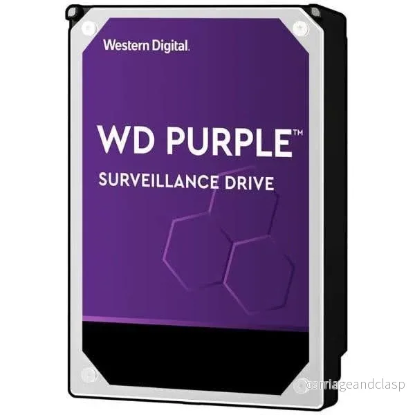 Western Digital Purple hårddisk för kamerasystem