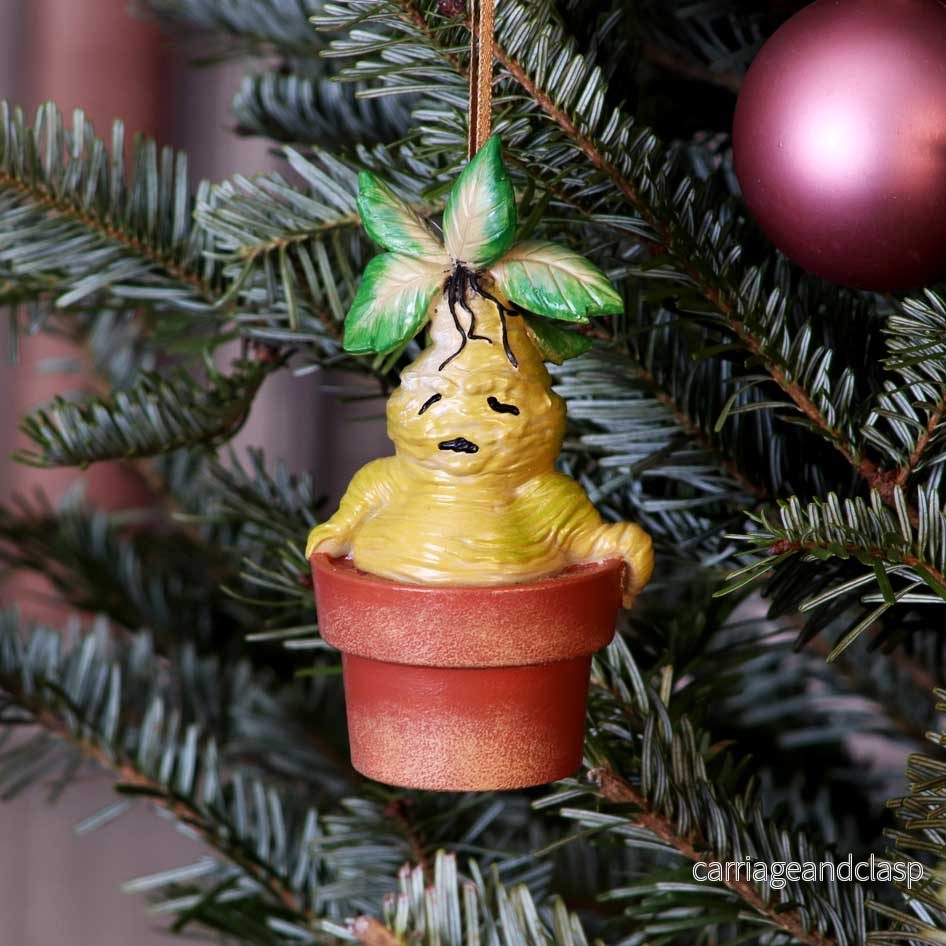 Harry Potter - Mandrake Julgransdekoration