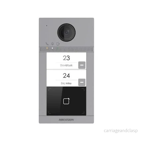 Hikvision DS-KV8213-WME1 YTMONTERAD 2-knapps Full HD PoE - Bild 2