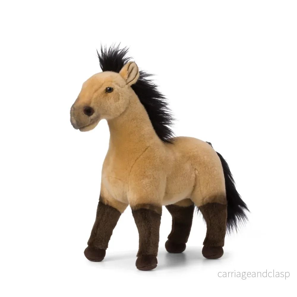 WWF Plush Collection – Vildhäst (Brumby), Beige Gosedjur