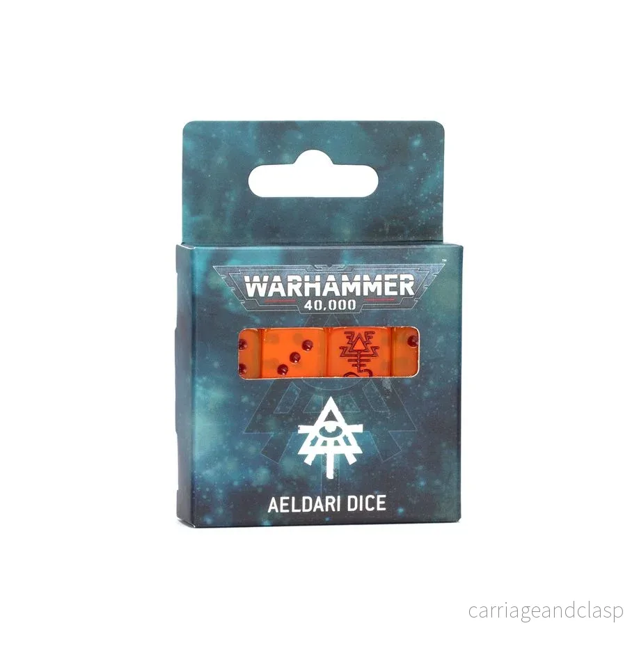 Warhammer: 40,000 – Aeldari – Tärningar Warhammer: 40,000 – Aeldari – Tärningar