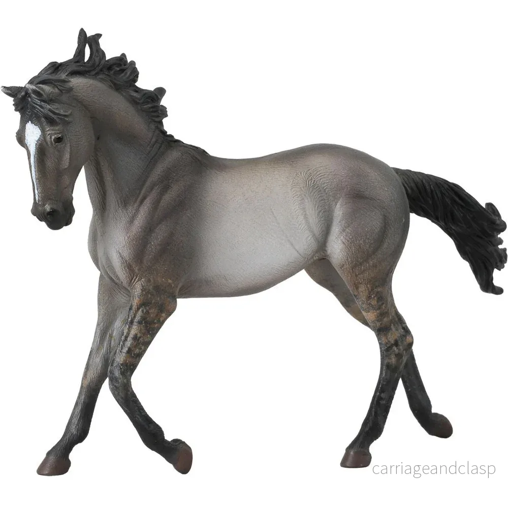 CollectA – Mustang sto - Musblack (Grulla-färg)
