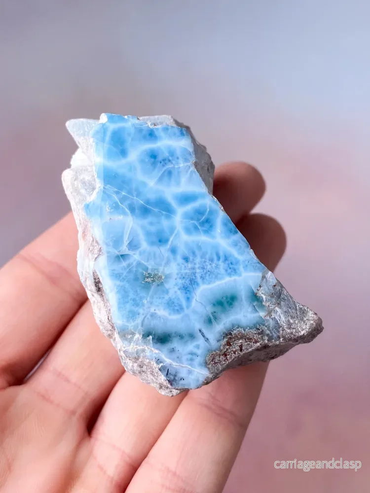 Larimar Halvpolerad (nr 10) - Bild 2