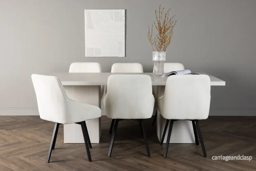 Rosie & Olga Matgrupp Beige/Vit Rosie & Olga Matgrupp Beige/Vit