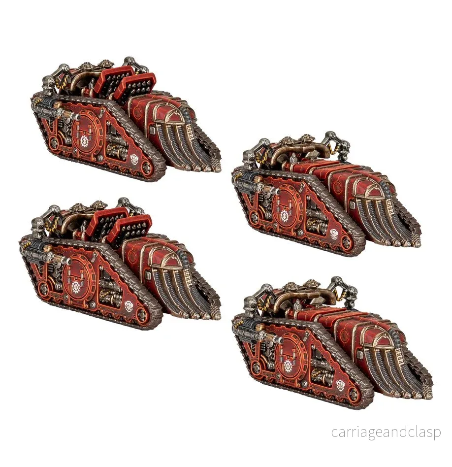 Warhammer: Horus Heresy - Legions Imperialis: Mechanicum - Karacnos Assault Tank Squadron - Bild 2