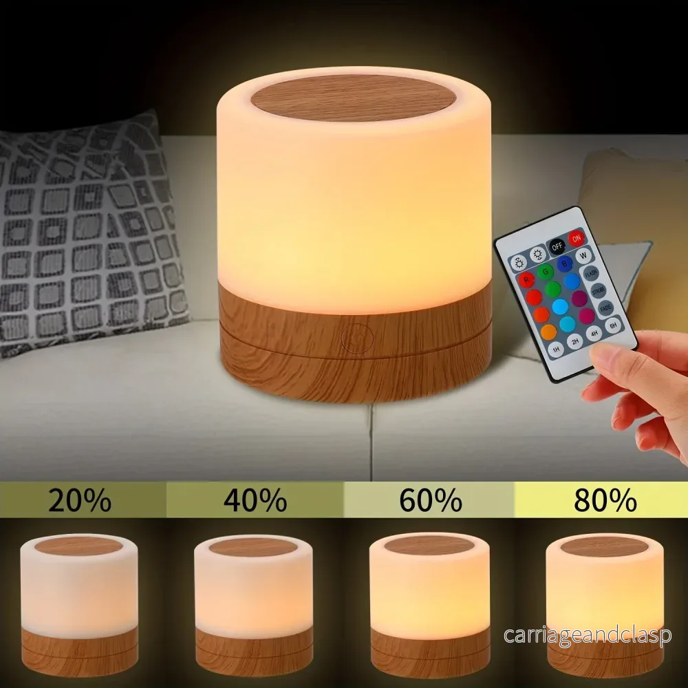 LightAura - RGB Touch Table Lamp with Remote Control Veska - Bild 2