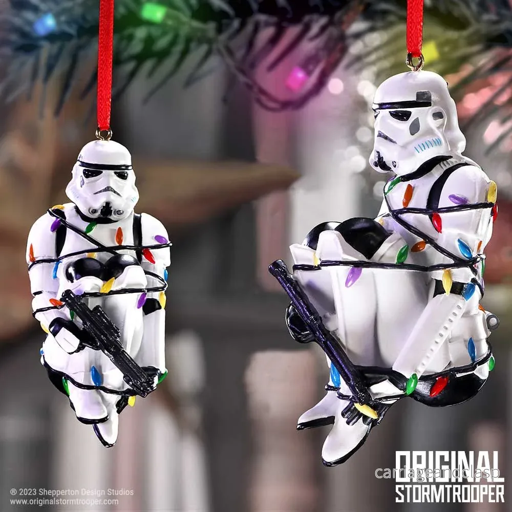 ORIGINAL STORMTROOPER - Stormtrooper Intrasslad i Julgransbelysningen Julgransdekoration - Bild 2