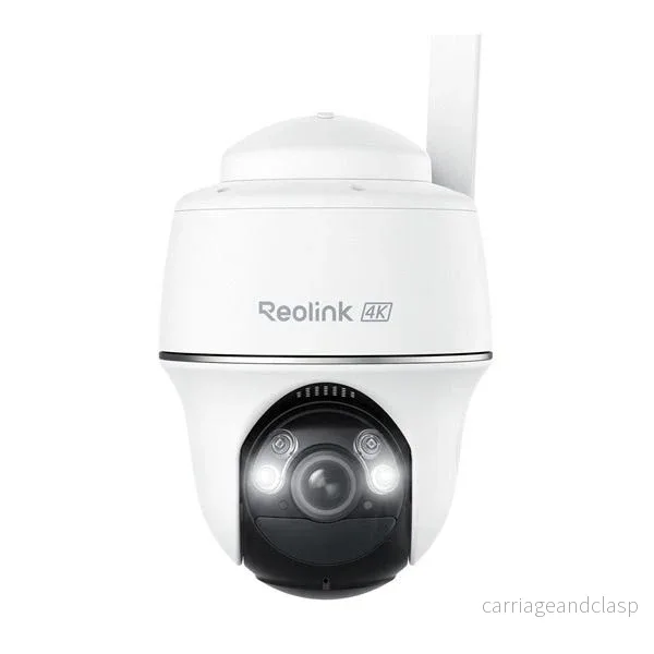 Reolink G440, 4G LTE 8MP 4K Pan Tilt batterikamera med smart detektering