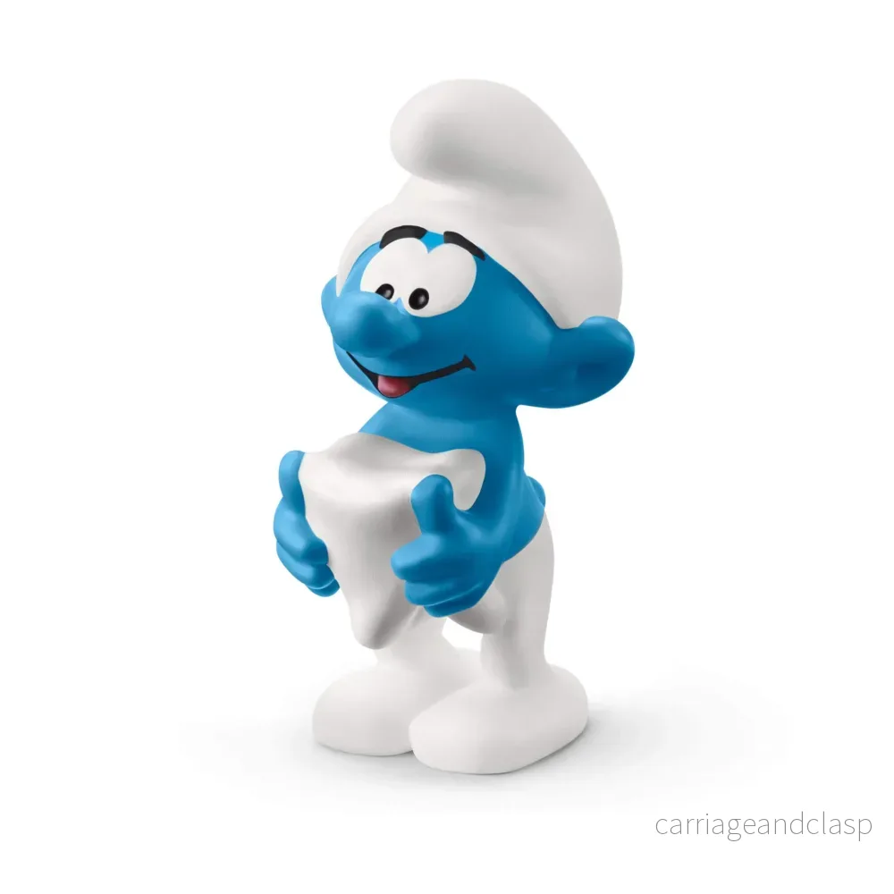 Schleich - Smurf med tand