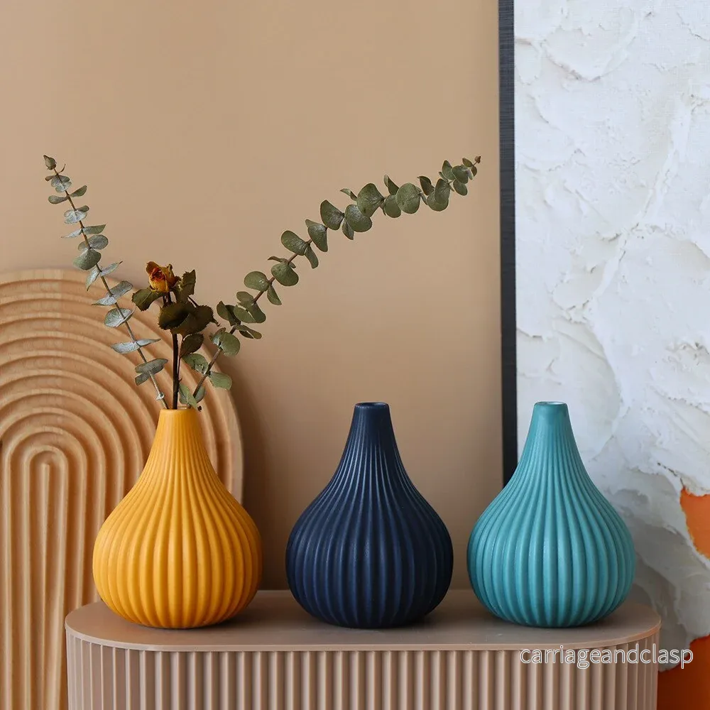 Nordisk Morandi Keramiska Vaser | Veska - Bild 3