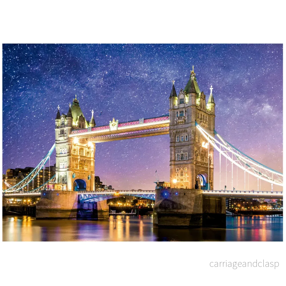 Educa® - 1000 Tower Bridge, London “Neon” - Bild 3